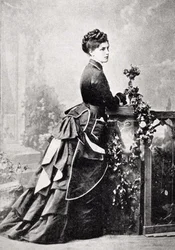 Miss Jennie Jerome, später Lady Randolph Churchill, aus 